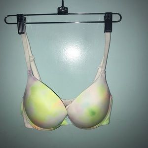 Slight tie dye bra